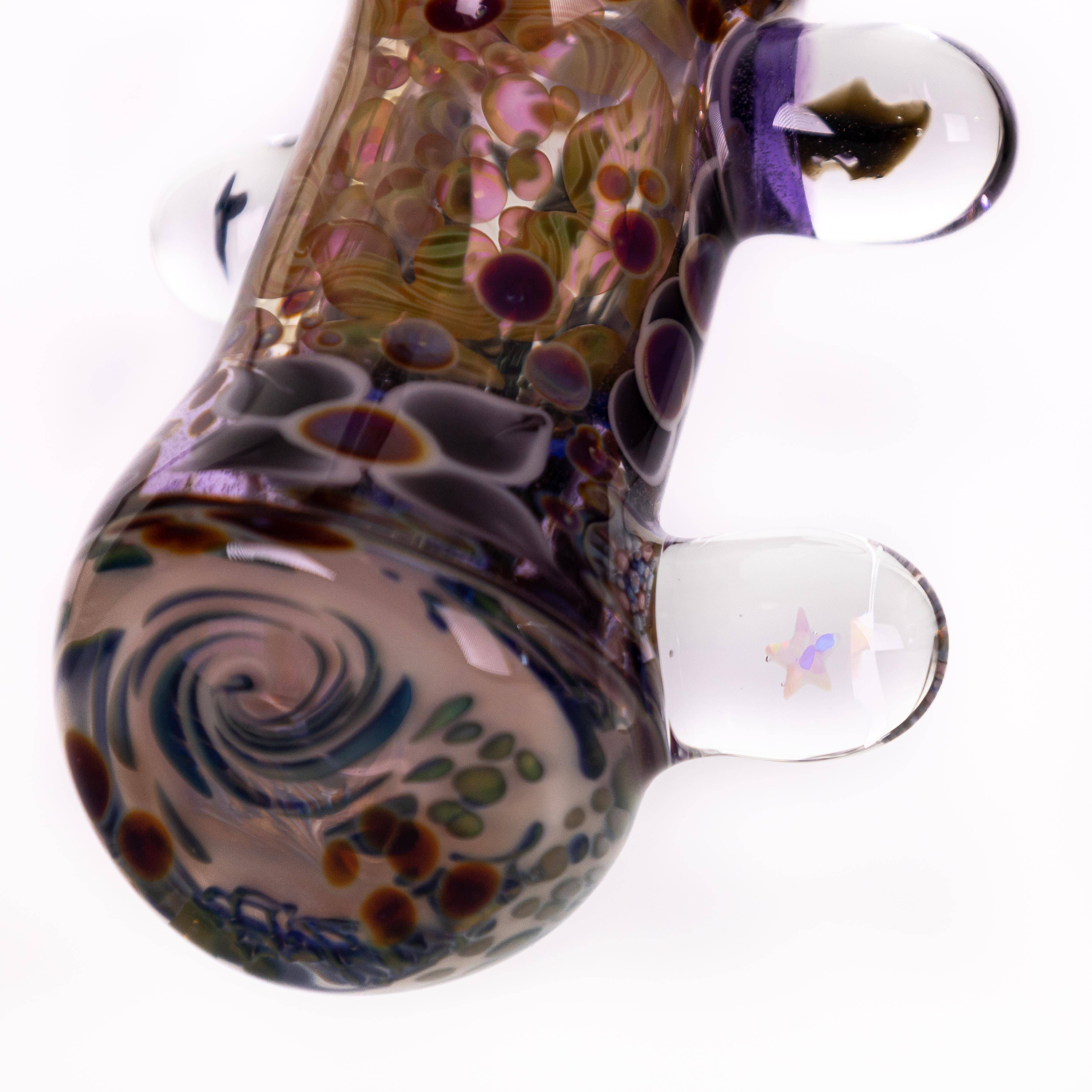 Forest Hammer Pipe with Opal Forest Hammer Pipe with Opal