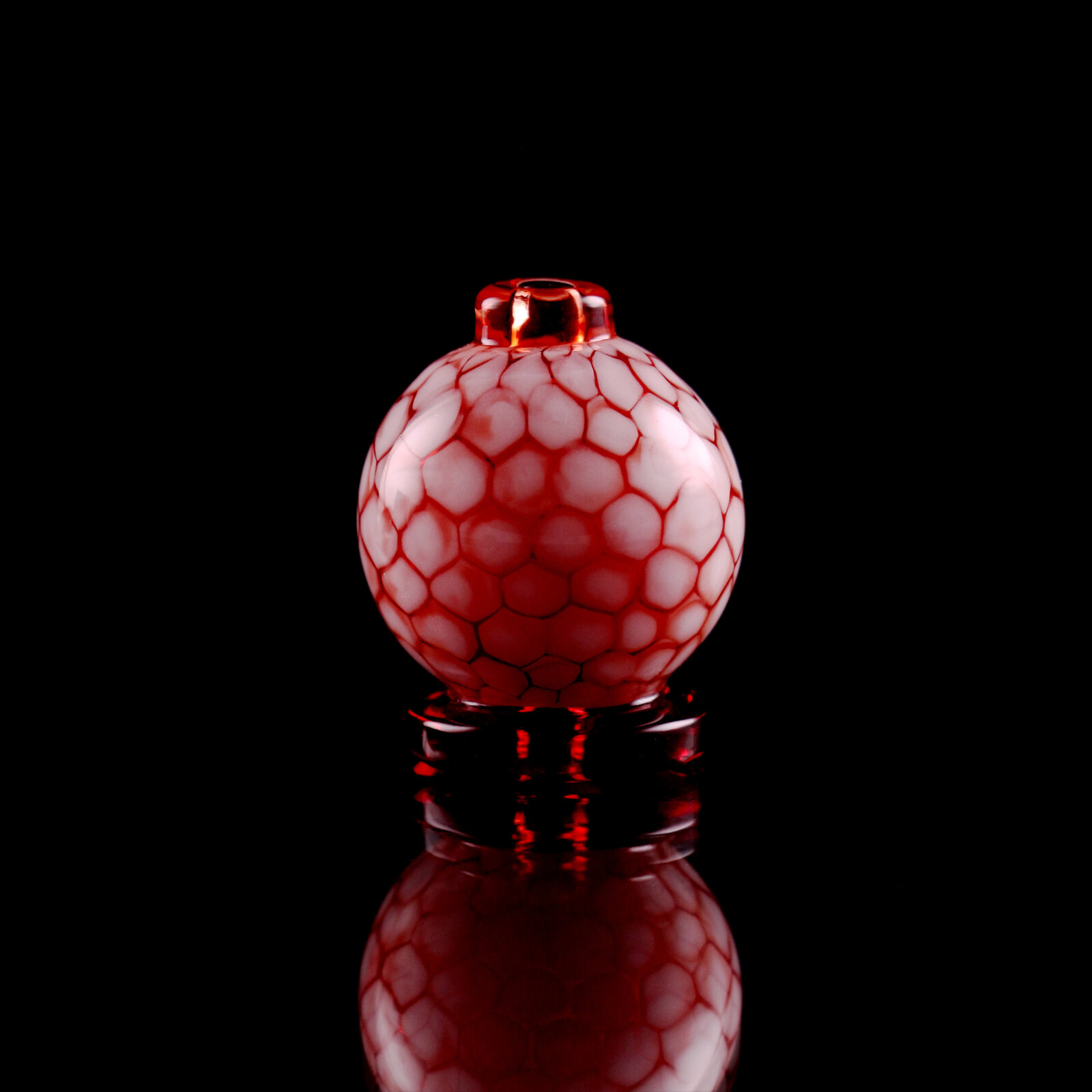 Koi Rig Set Red with Carb Cap and Pendant