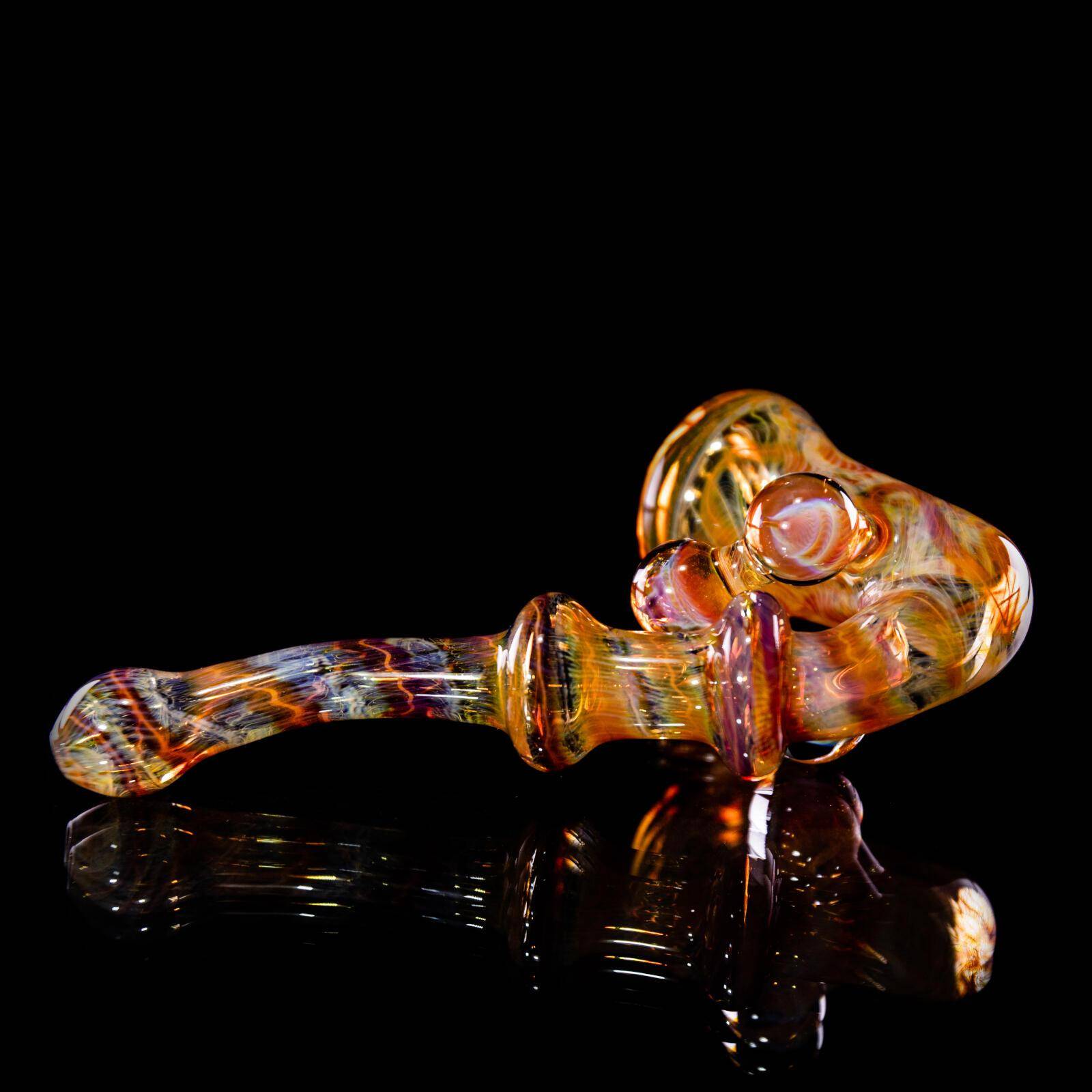 Striped & Fumed Sherlock Pipe #2