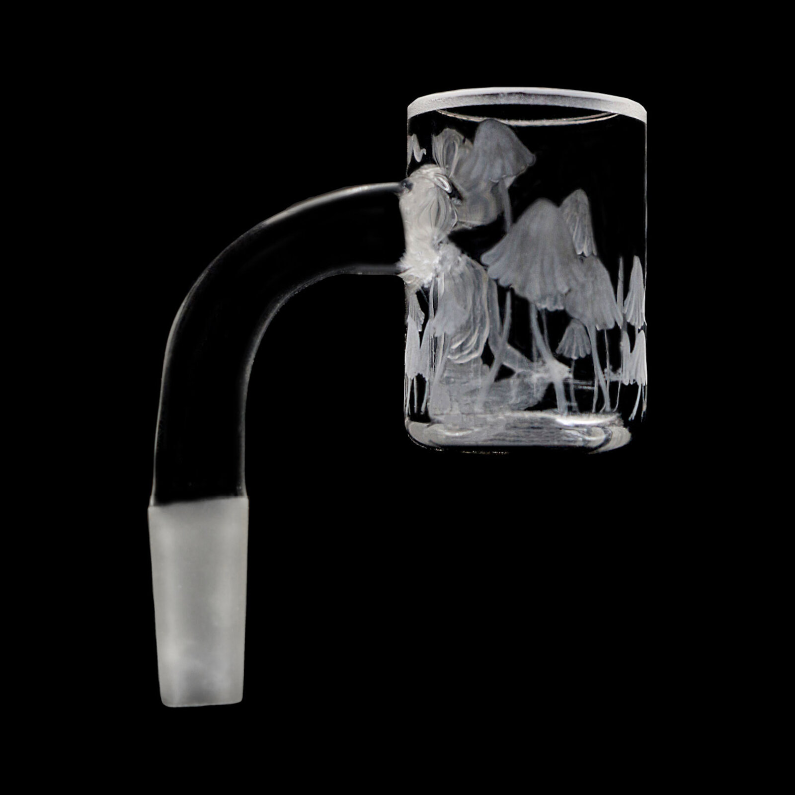 The Meditating Elf | Hand Engraved Quartz Banger