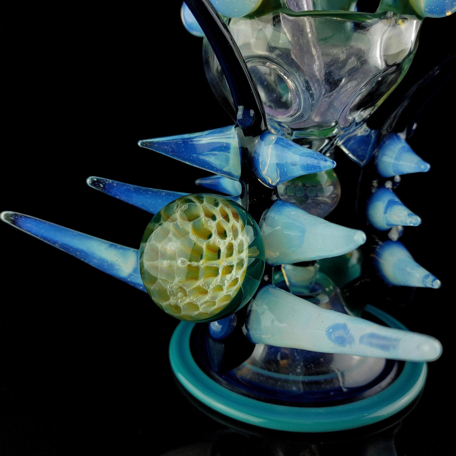 Colored High Tower Faberge Egg Rig