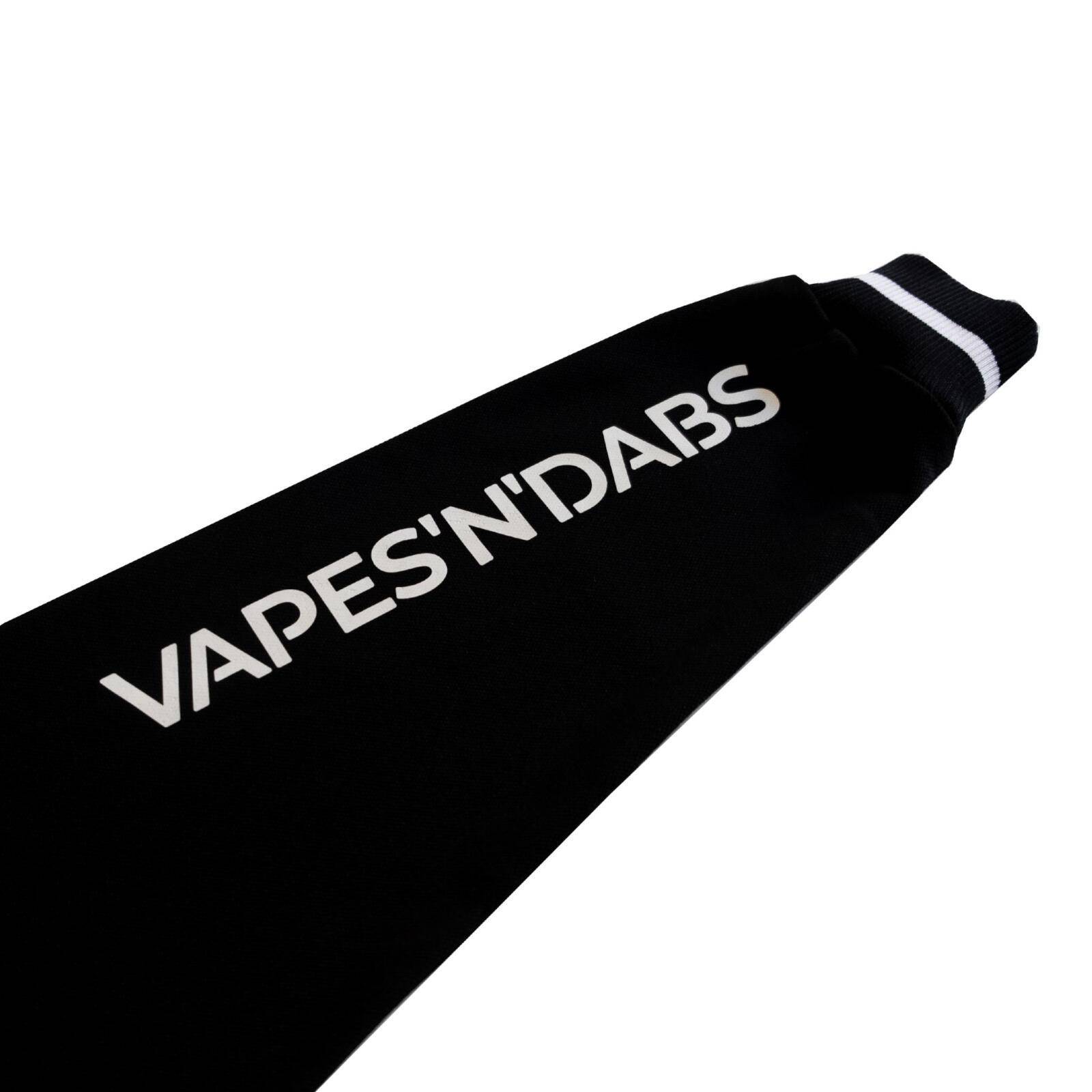 Vapes'n'Dabs Schwarzer Hoodie mit Reissverschluss