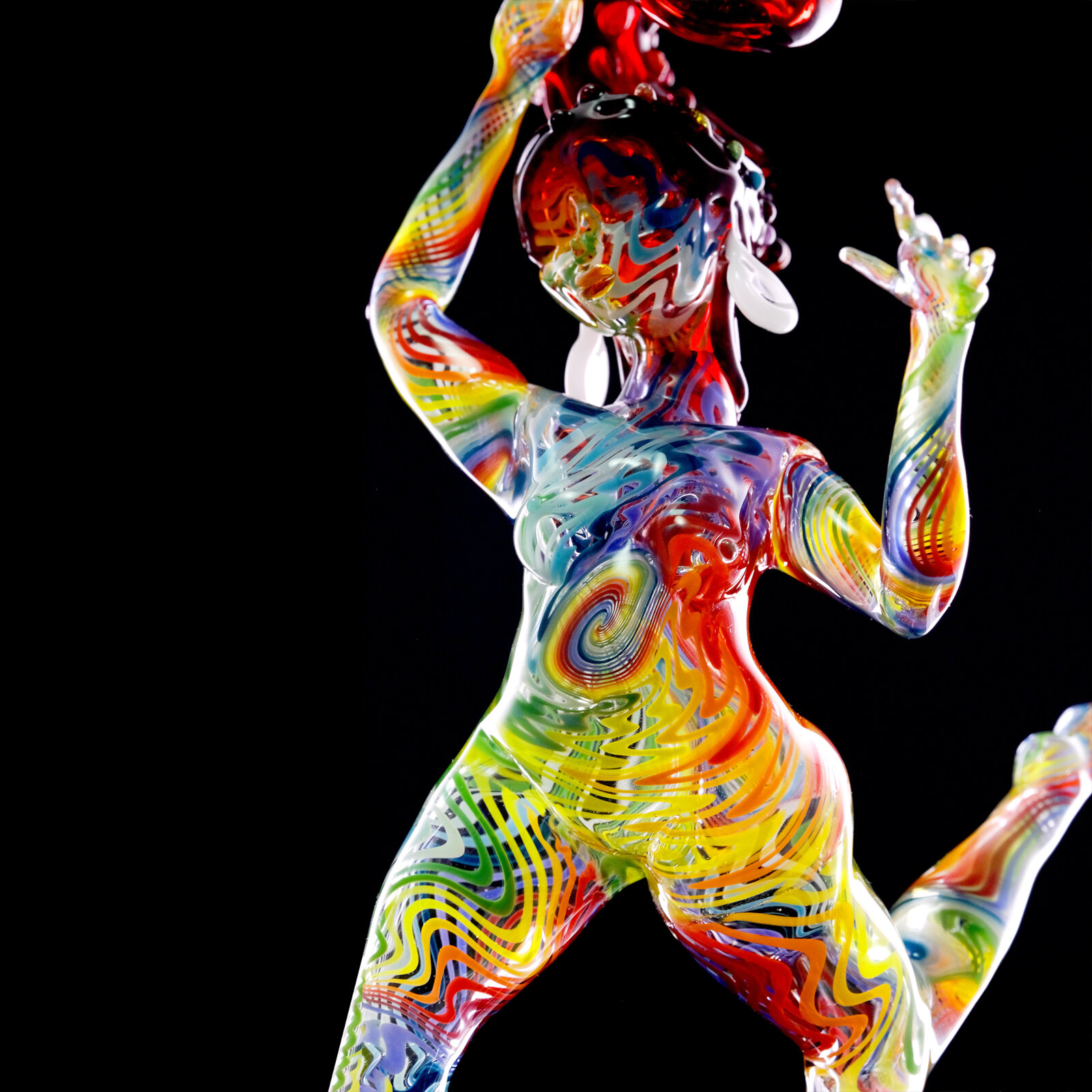 Rainbow Dancing Goddess
