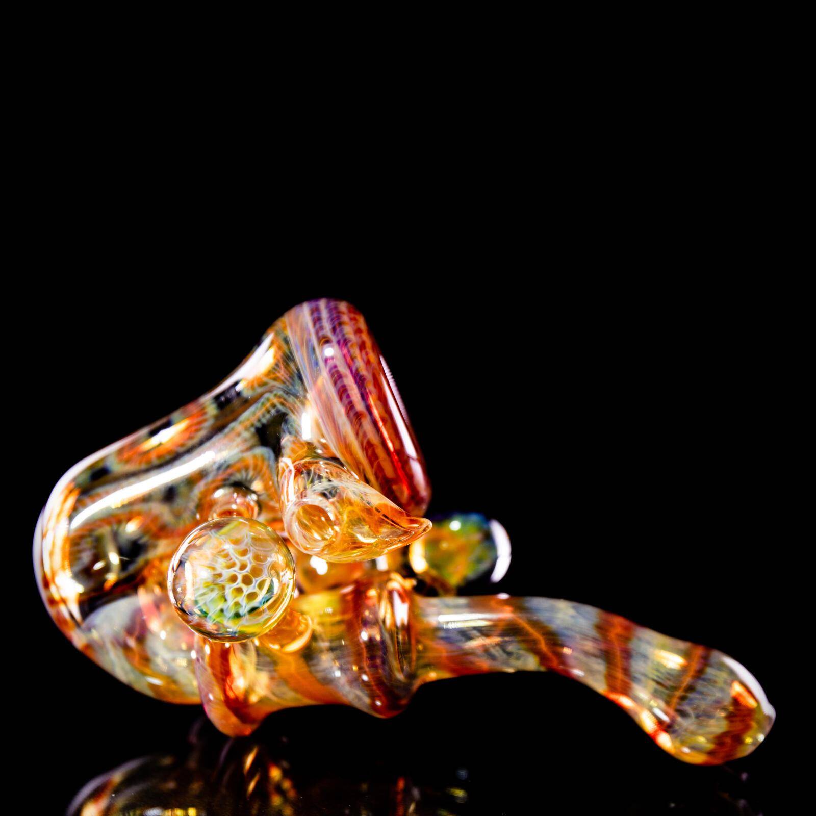 Striped & Fumed Sherlock Pipe #1