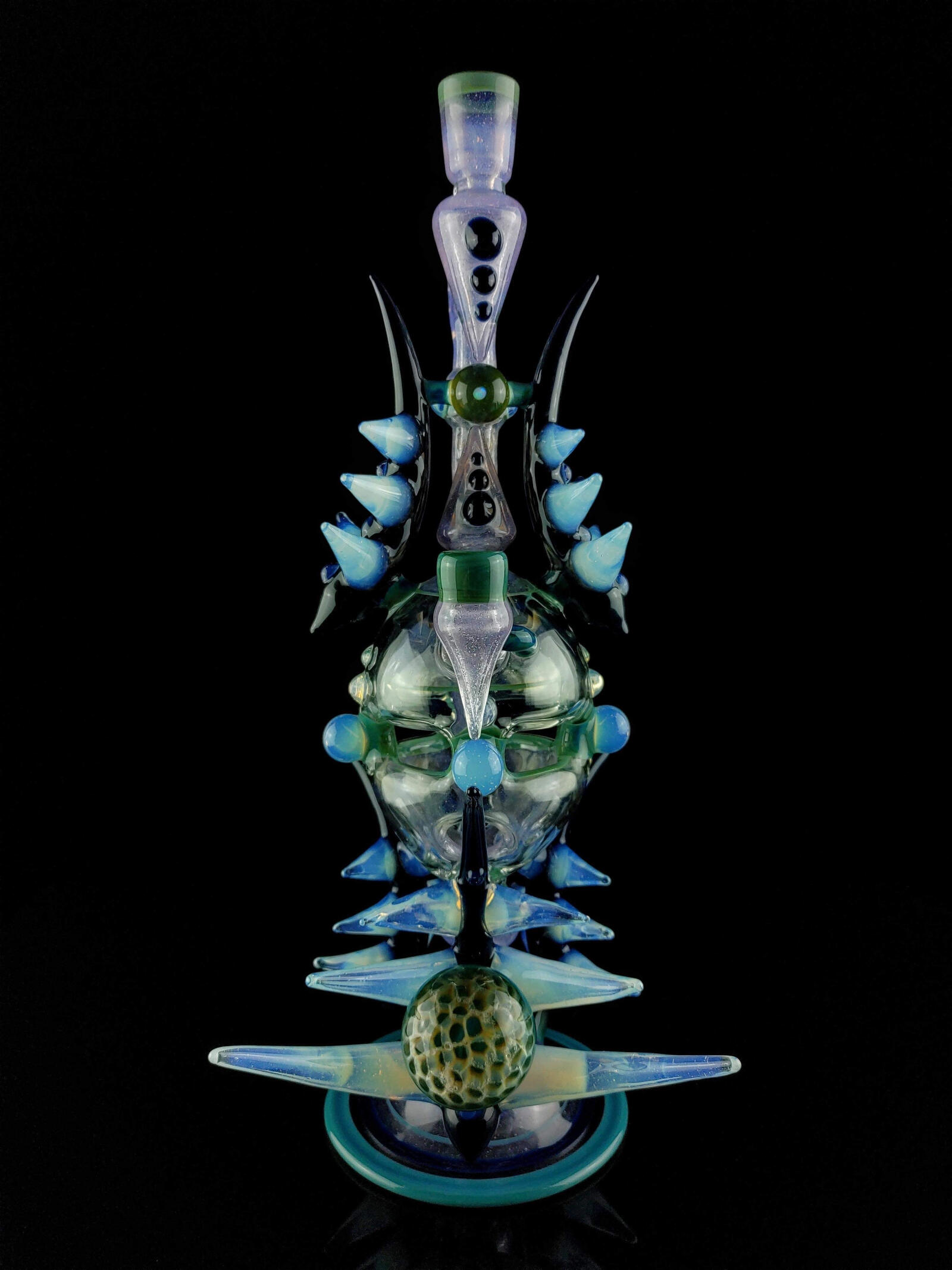 Colored High Tower Faberge Egg Rig