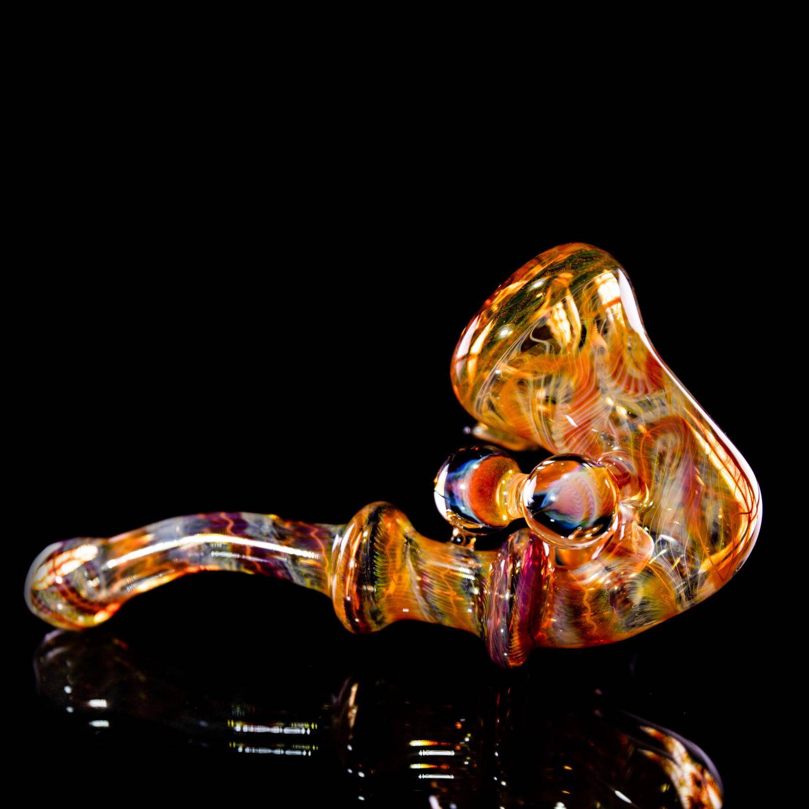 Striped & Fumed Sherlock Pipe #2