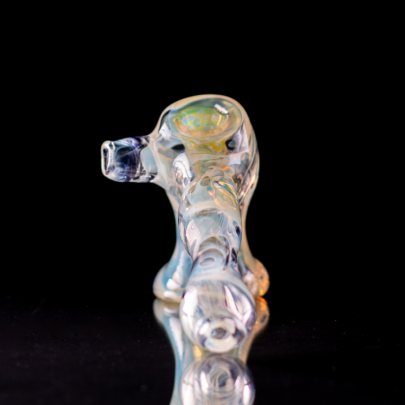 Fumed Ghost Bubbler Pipe