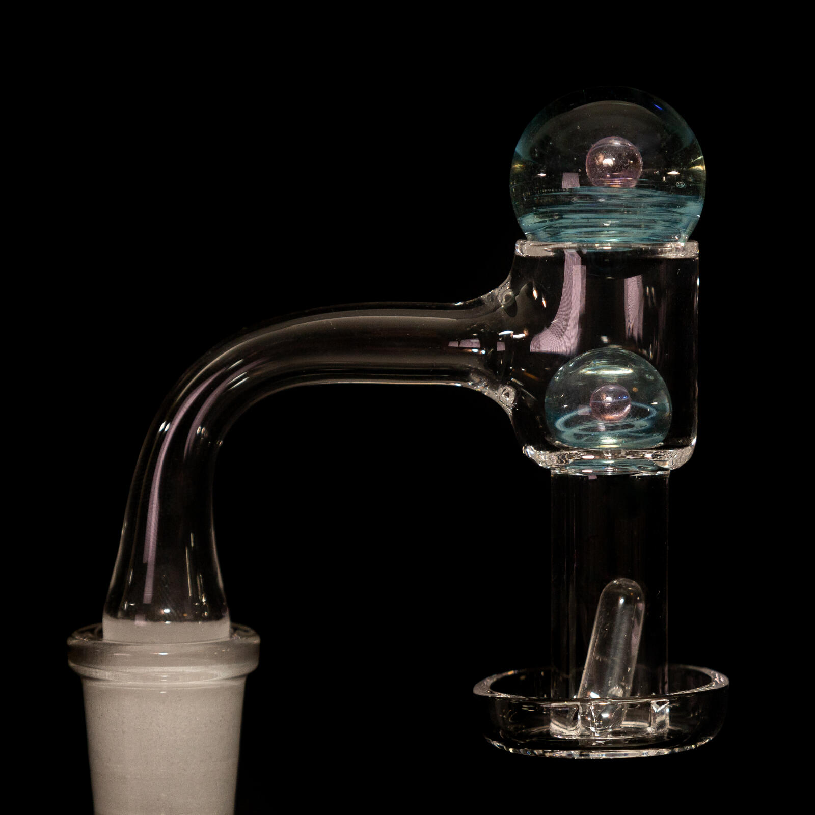 Terp Sluper Set with Marbles and Pill Blue Galaxy Eye