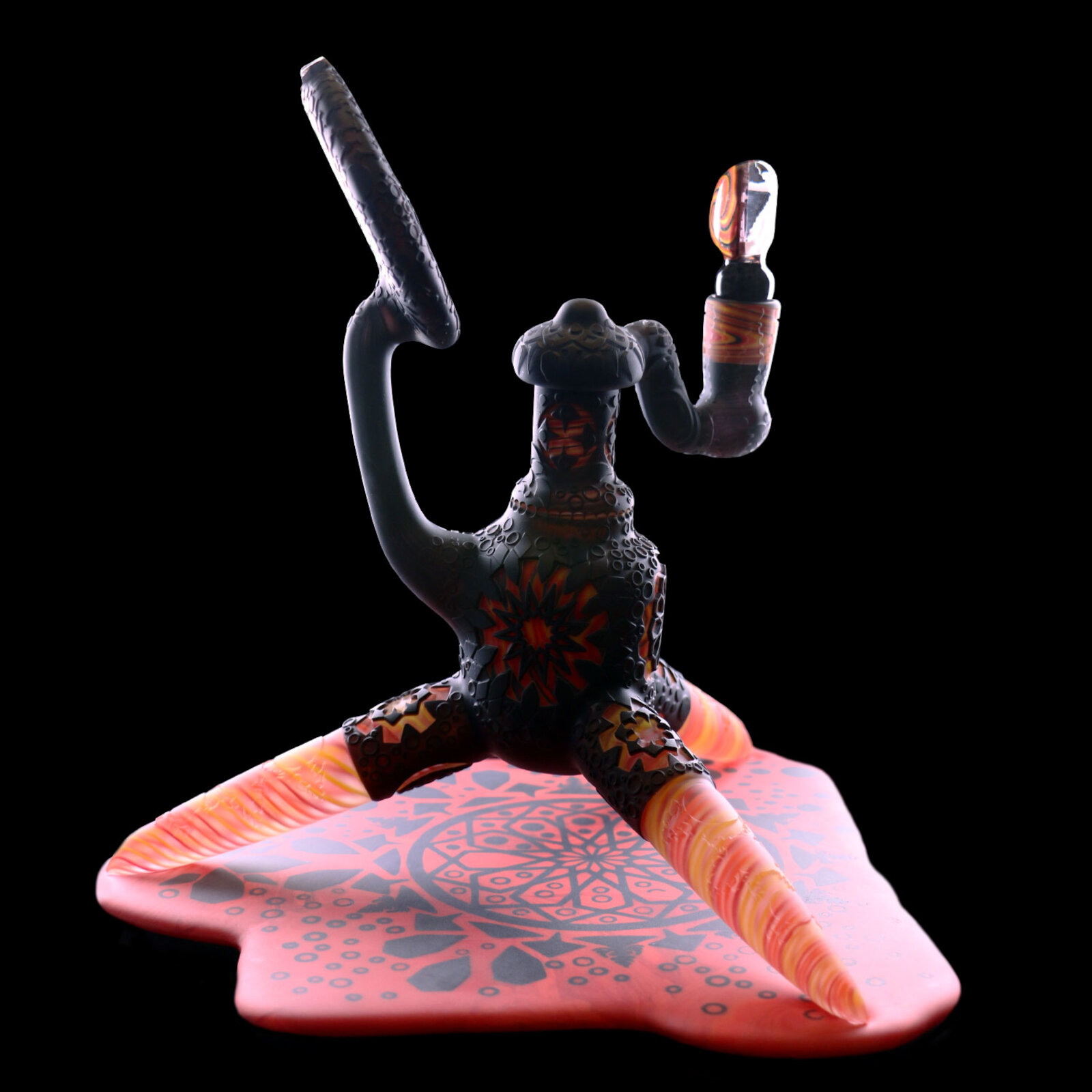 Triple Layer Sandblasted Tripod