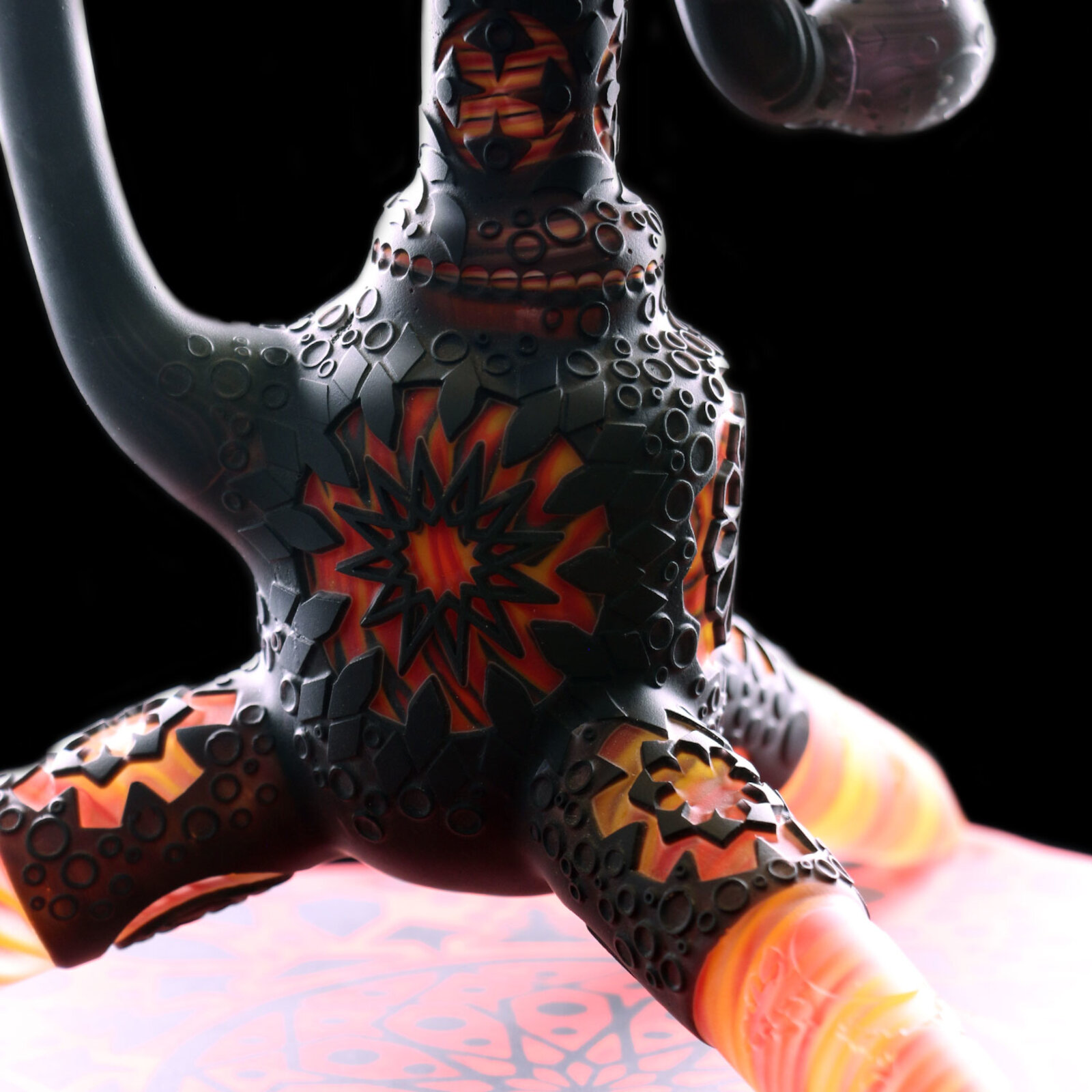 Triple Layer Sandblasted Tripod