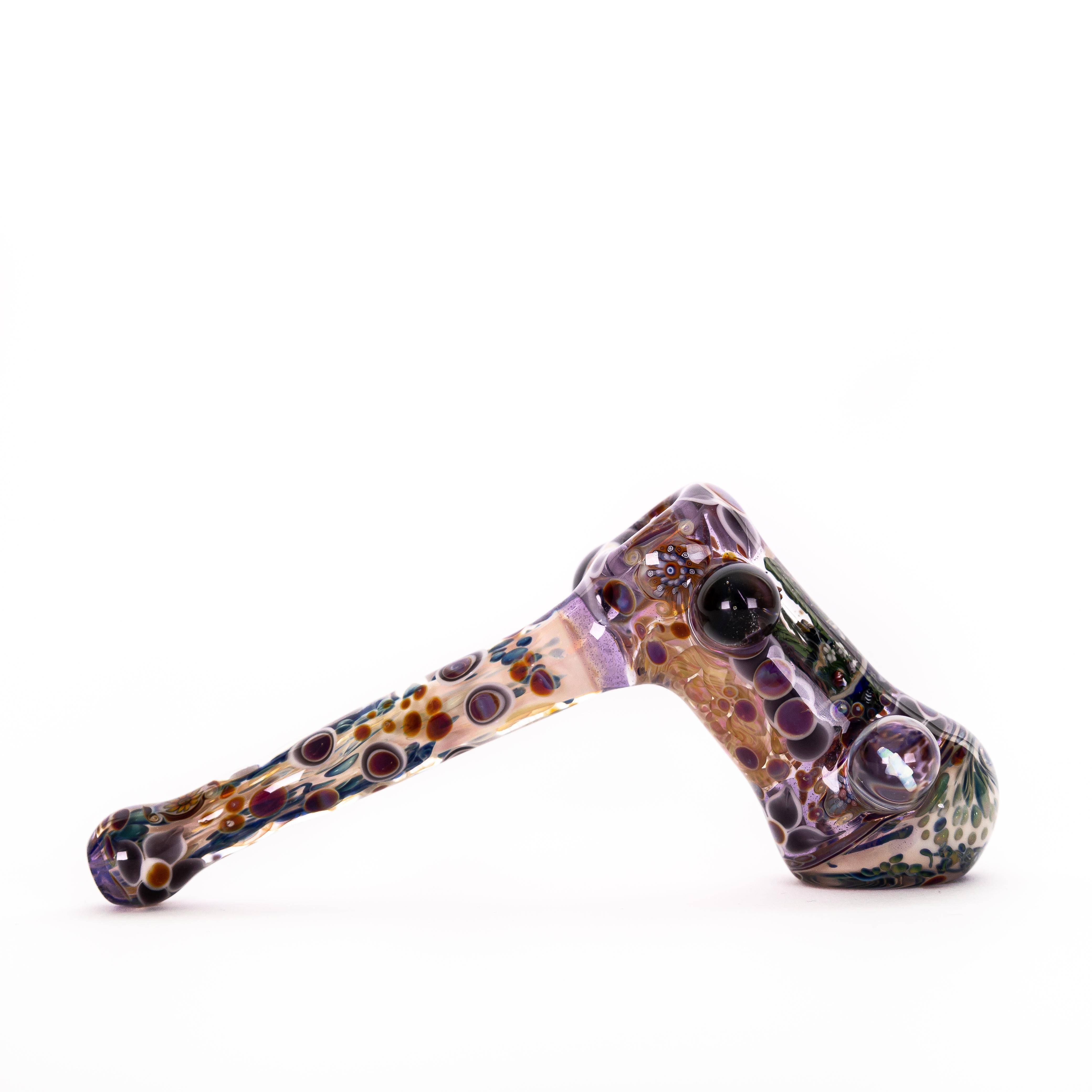 Forest Hammer Pipe with Opal Forest Hammer Pipe with Opal
