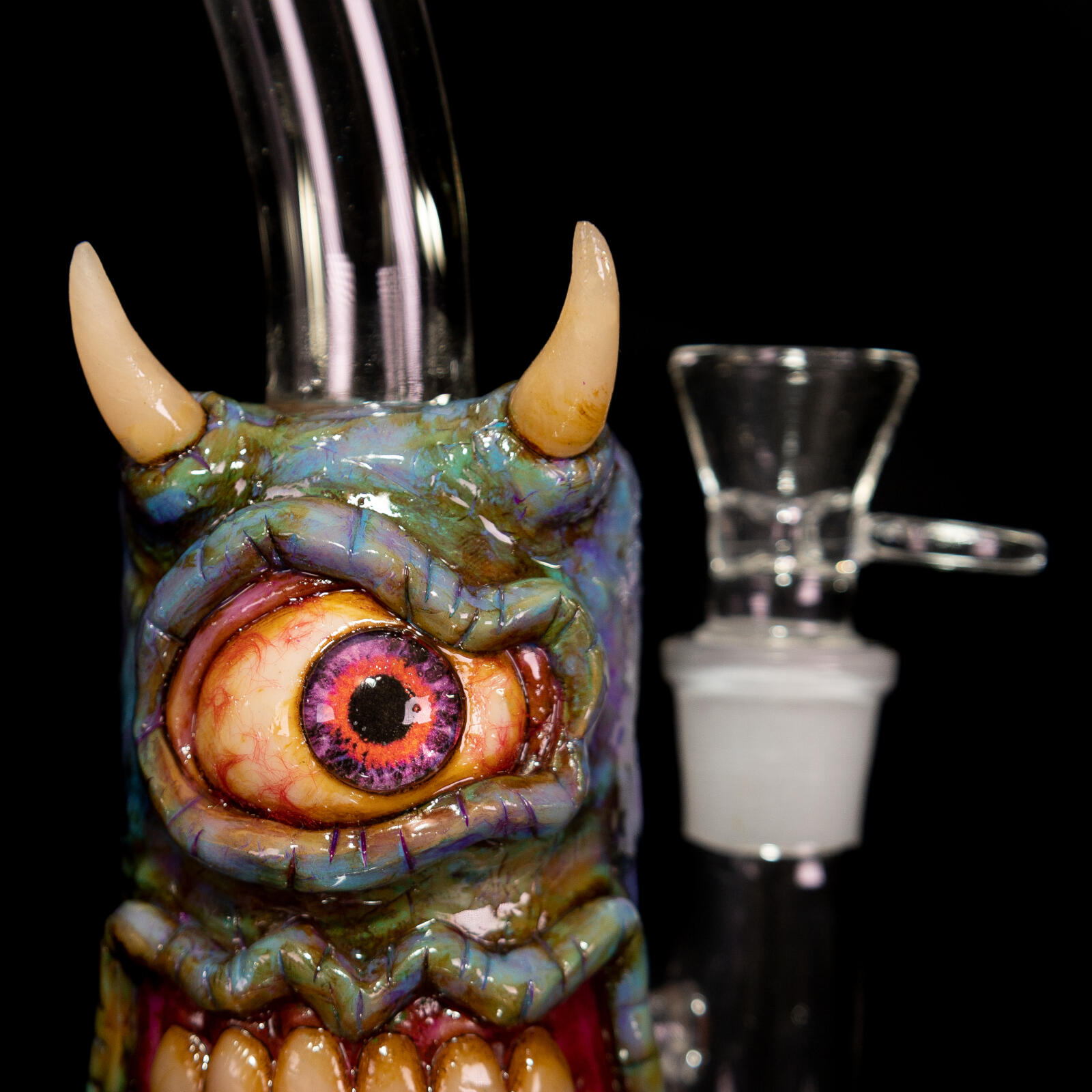 Blue Demon with Tongue Rig