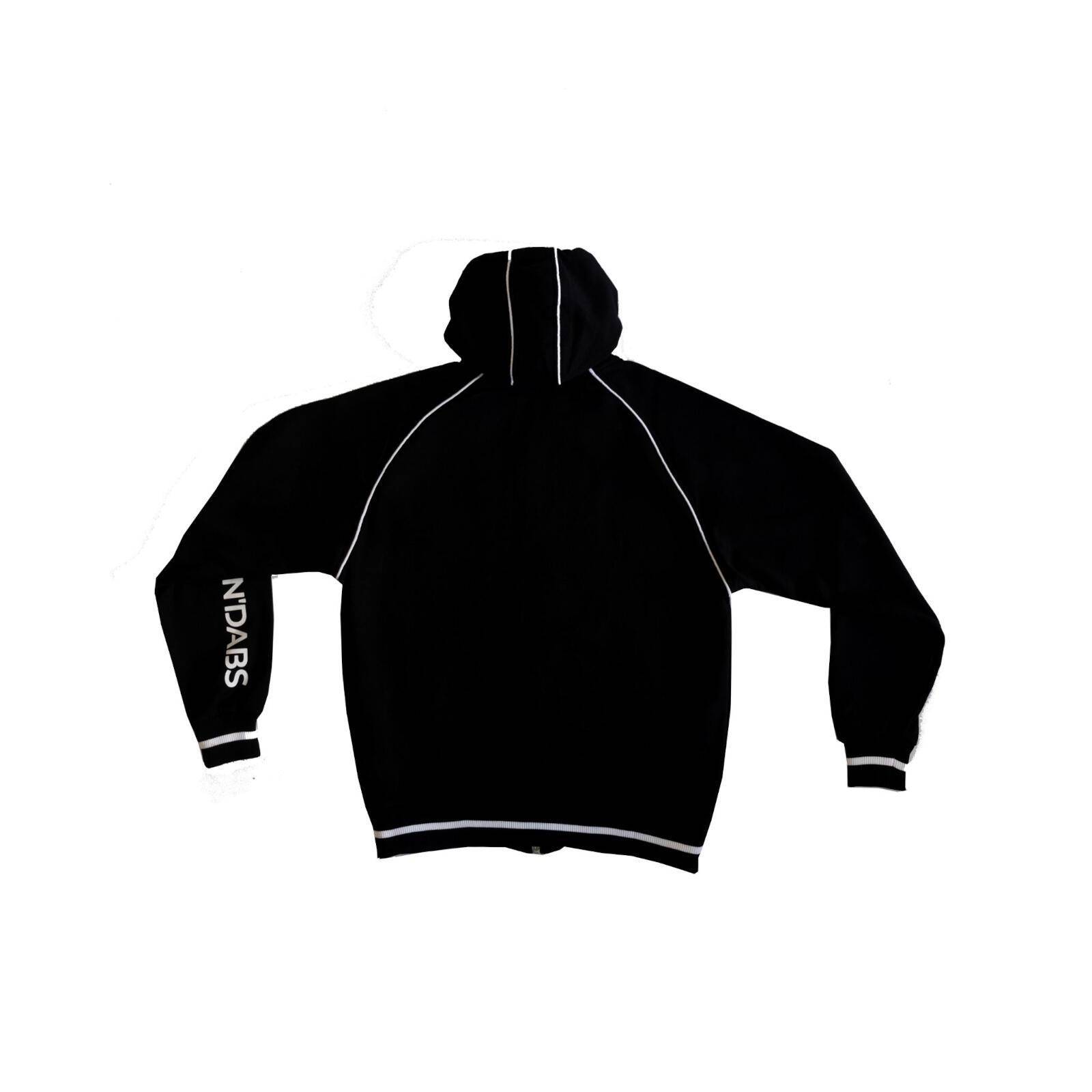 Vapes'n'Dabs Schwarzer Hoodie mit Reissverschluss