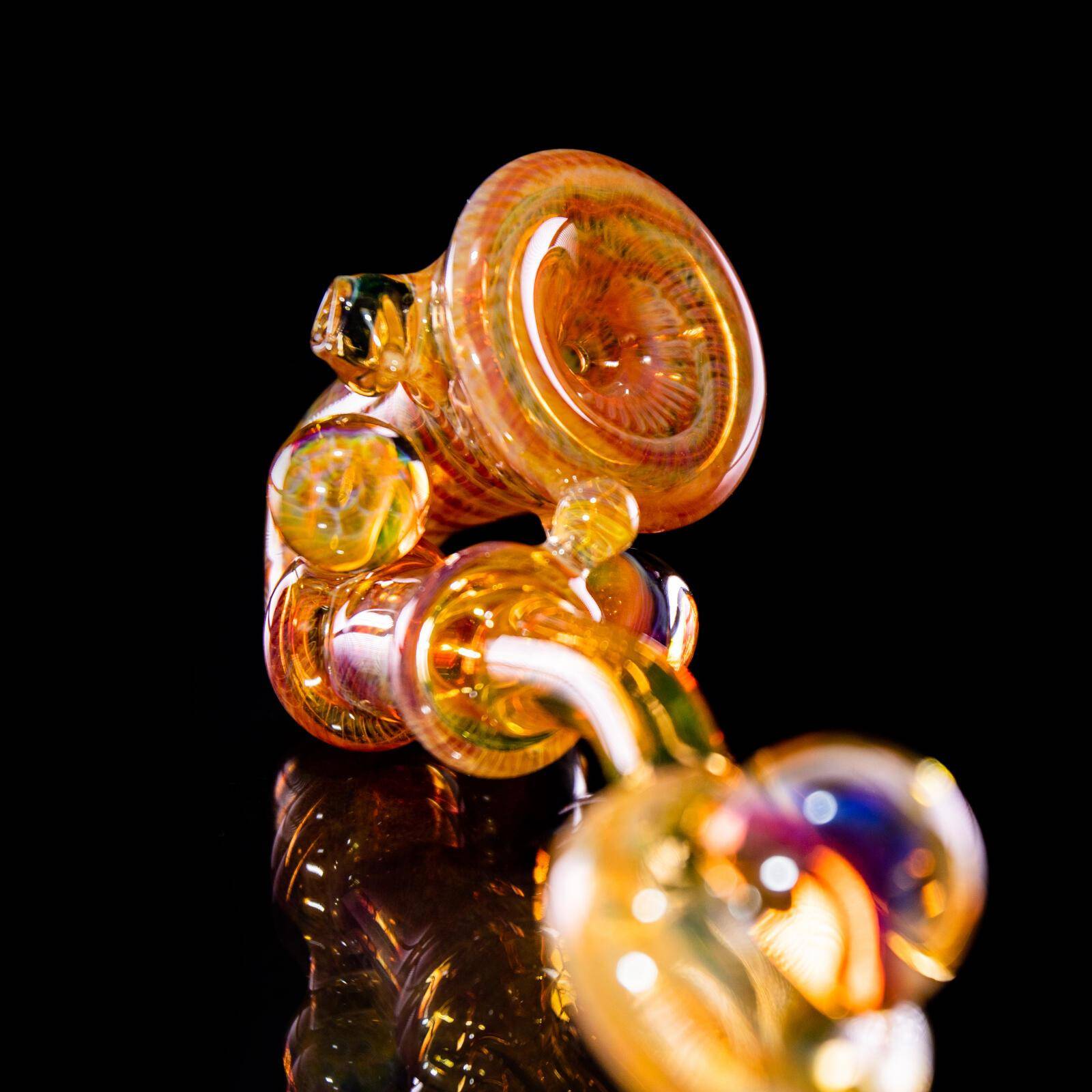 Striped & Fumed Sherlock Pipe #3