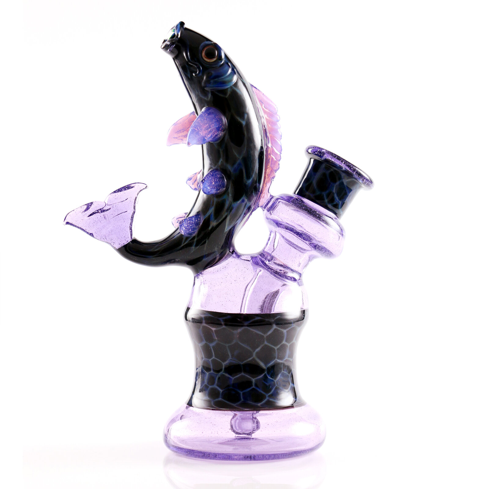 Koi Rig Set purple with Carb Carb Cap and Pendant
