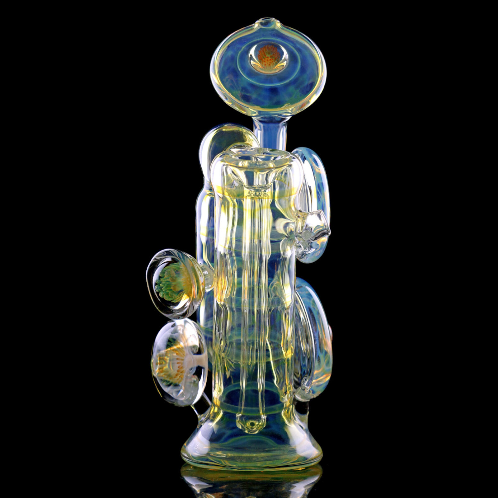 So Icy Set | Fumed Bubbler, Pipe and Pendant So Icy Set | Fumed Bubbler, Pipe and Pendant