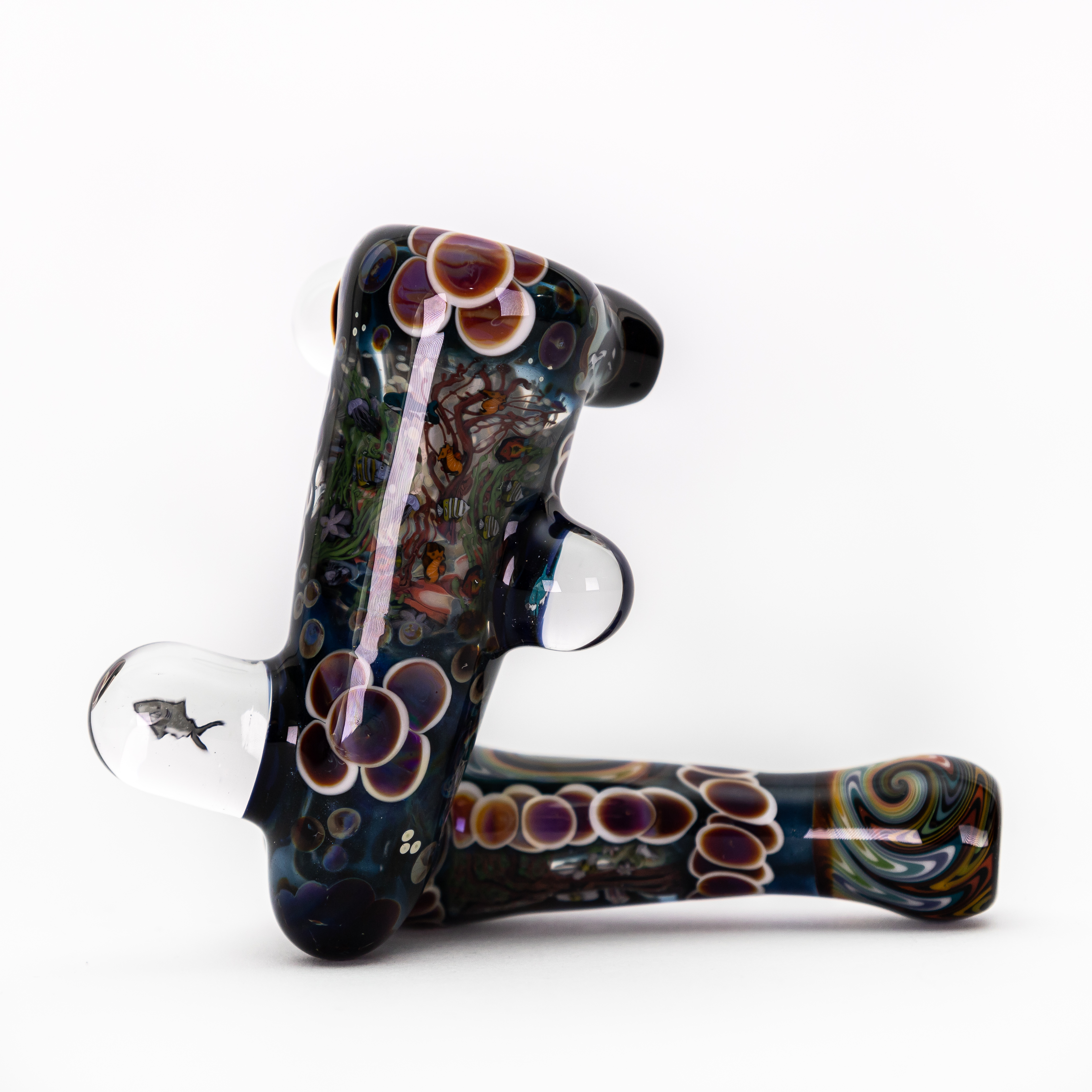 L-Shaped Pipe Underwater Reef